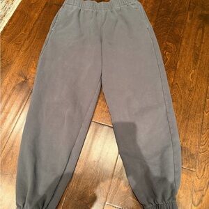 Hollister Charcoal Adjustable-Rise Pants